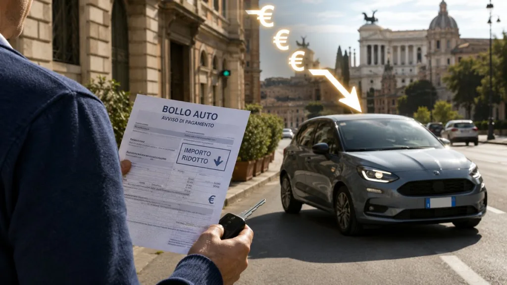 taglio bollo auto