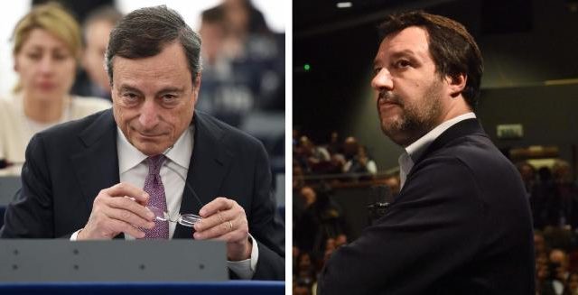 Risultati immagini per E Salvini Ã¨ finito! il governo cade, arriva Draghi. E Salvini Ã¨ finito